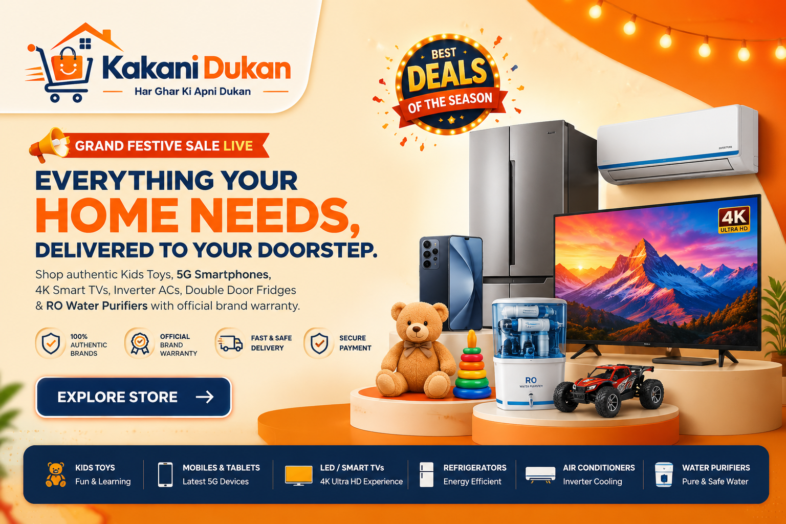 Everything Your Home Needs, Delivered to Your Doorstep.